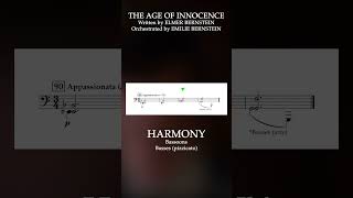 The Age of Innocence  Orchestral Breakdown shorts filmscore filmmusic elmerbernstein [upl. by Etezzil437]