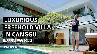 Rare Luxury Freehold Villa in Canggu Bali 🔥 [upl. by Yrrem]