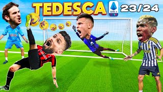 TEDESCA Challenge di SERIE A 202324 Chi VINCERA il CAMPIONATO [upl. by Veradis]