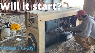 Hobart G261 Welder  Will it start [upl. by Repooc212]