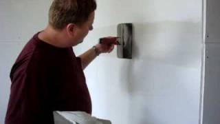 How to finish drywall [upl. by Atikahc]