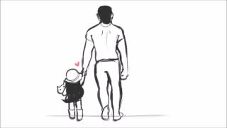 Fathers Day Animation quotFather and Daughterquot [upl. by Walliw]