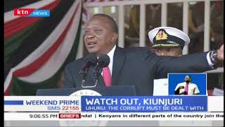 President Uhuru Kenyatta warns Agriculture CS Mwangi Kiunjuri [upl. by Doowron]