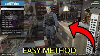 HOW to GET POLICE SWAT OUTFIT Noose Outfit In GTA5 Online [upl. by Ahsienahs963]