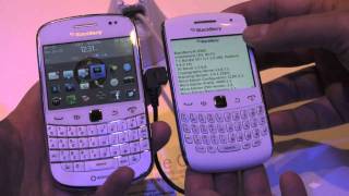 White BlackBerry Curve 9360 [upl. by Ja]