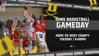 Dons vs West County Basketball [upl. by Brigitte]