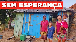 SEM ÁGUA E SEM COMIDA FAMÍLIA SOFRE AO DEIXAR ROÇA PRA VIVER NA CIDADE💔 [upl. by Annol]