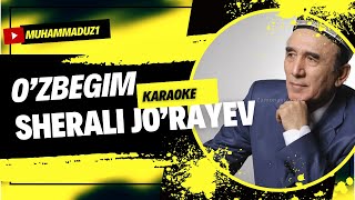 Sherali jorayev  Ozbegim karaoke  Live editon [upl. by Nerin]