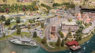 Largest HO Scale Model Railway Bernese Oberland layout at Smilestones Miniature World in Switzerland [upl. by Lim]