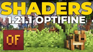 How To Get Shaders with OptiFine in Minecraft 1211 [upl. by Gitt]