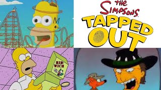 Your Simpsons Tapped Out Ideas  Episode 15  Dash Dingo Ribwich amp Homers Dream [upl. by Dennard317]