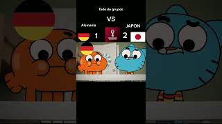 Alemania vs japon Qatar 2022 fase de grupos [upl. by Gothar569]