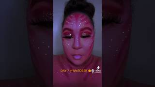 DAY7 of MoTober MoTOBER Moniakayy october shorts makeup halloween beautyinfluencer subscribe [upl. by Anoid993]