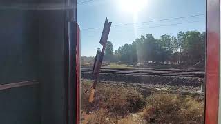 10 Minutes of LHB Track sound  130 kmph LHB Tracksound  Relaxing Train sound [upl. by Neelear]