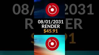 Render Token Price Prediction rendercoin [upl. by Ecnarrot545]