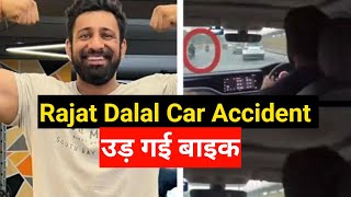 Rajat Dalal Car Accident Live Footage Went Viral  140 In City Traffic rajatdalalaccident viral [upl. by Daphne]