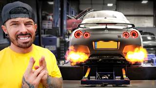 BUILDING A 10 SECOND NISSAN GTR IN 7 DAYS [upl. by Rofotsirk926]