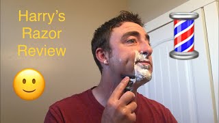 Are Harrys Razors any Good  Honest review Do I like it more than the Gillette Mach 3 [upl. by Eskill]