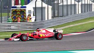 F1 2017 Malaysia Sepang onboard ferrari Vettel [upl. by Lime]