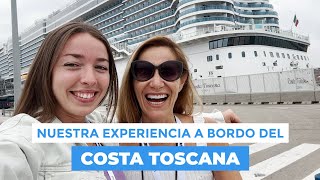 Nuestro viaje por el Mediterráneo con Costa Toscana te lo contamos TODO [upl. by Karlan]