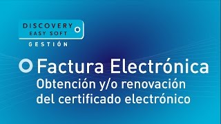 Factura Electrónica Renovación Certificado Electrónico AFIP [upl. by Ailadgim222]