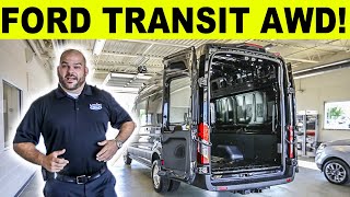 Ford Transit  2020 Ford Transit AWD 350 Dually  FIRST LOOK Review [upl. by Bill6]