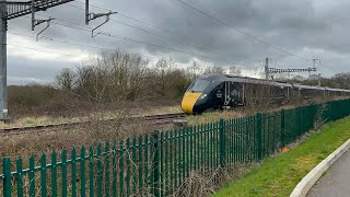 1L23 passing Wootton Bassett Near Wootton Bassett Junction on Wednesday 13th March 2024 [upl. by Atarman450]