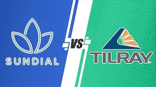 SNDL vs TLRY Stocks Comparison Sundial Growers vs Tilray [upl. by Negiam]