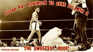 Sugar Ray Robinson vs Gene Fullmer 2 1080p 60fps [upl. by Ohnuj]