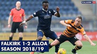 Falkirk 12 Alloa Athletic  201819 [upl. by Flieger]