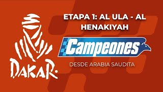 DAKAR 2024  ETAPA 1 DESDE ARABIA SAUDITA  Campeones 060124 [upl. by Edda]