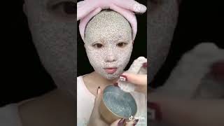 Korean Skincare Secret  Seaweed Mask To Whitening Skin  Viral Tiktok Seaweed Mask 🎭 [upl. by Jamel538]