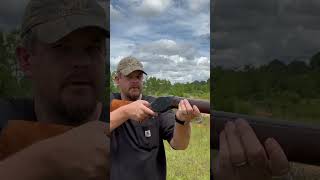 Loading amp Firing A Drop Two Mod Winchester 1887 Lever Action Shotgun 12 Fauge [upl. by Harod330]