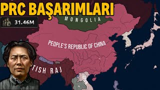 ÇİN BAŞARIMLARI  Hearts of Iron IV  Vanilla Komünist Çin [upl. by Jaworski]