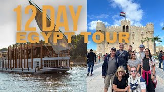 Dahabiya Nile Cruise and Group Egypt Tours  12 Day Egypt Trip with a 5Star Dahabiya Nile Cruise [upl. by Donegan]