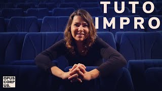 TUTO IMPRO  Exercices improvisation  Théâtre  Niveau 1 [upl. by Naasah]