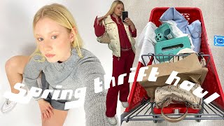 new thrifted spring wardrobe [upl. by Paapanen]