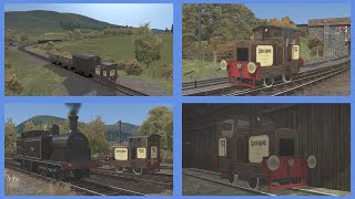 Train Simulator 2022  Ruston 48DS on the Crabenmore Branch  Shunting at Crabenmore Distillery [upl. by Hsac]