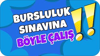 Bursluluk Sınavına Günde Kaç Saat Çalışmalıyız 🧐 [upl. by Kcirdes]