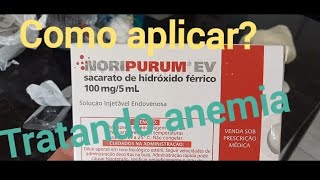 Noripurum endovenoso prescriçao medica e aplicaçao [upl. by Drucill45]