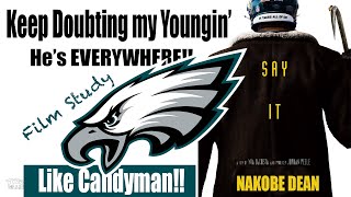 Philadelphia Eagles Study Nakobe Dean was EVERYWHERE like CANDYMAN flyeaglesfly [upl. by Fabiano]