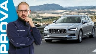 Volvo V90  La prova su strada [upl. by Yllah]