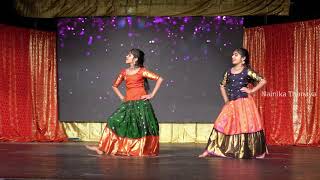 Srivalli  Saami Saami  Live dance by Nainika amp Thanaya  Pushpa  Tamil songs [upl. by Dietz]