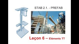 STAB 21  PREFAB  6  Planchers et Toitures préfabriquées  éléments TT [upl. by Livingston777]