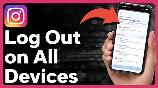 How To Logout Of Instagram On All Devices [upl. by Olegnad176]