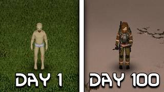 I Spent 100 Days in Project Zomboid [upl. by Conrade]