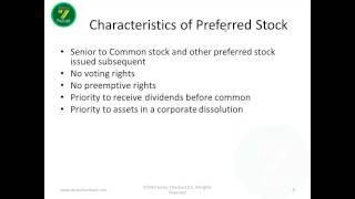 Series 7 Training for The FINRA Exam Episode 2 Preferred Stock [upl. by Bussy]