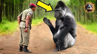 Gorilla Begs Soldier for Assistance But Everyone Is Surprised By The Reason [upl. by Anahir]