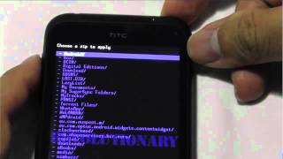 Howto Flash CyanogenMod 7 HTC Incredible S [upl. by Atahs419]