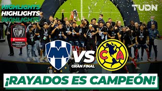 Resumen  Monterrey vs América  CONCACHAMPIONS 2021  Final  TUDN [upl. by Arihday108]